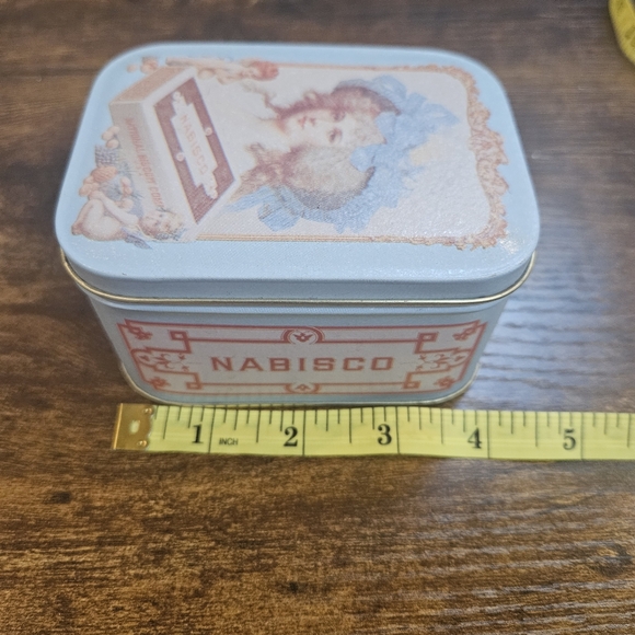 Victorian Lady Nabisco Vintage Bristol Ware Advertising Tin - Picture 6 of 7